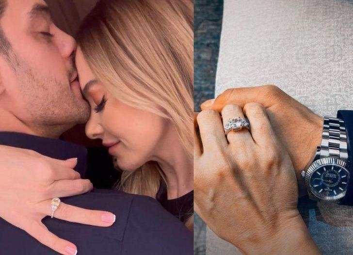 Çift mutlu haberi sosyal medyadan paylaştı! Mehmet Dinçerler ile Hadise evleniyor