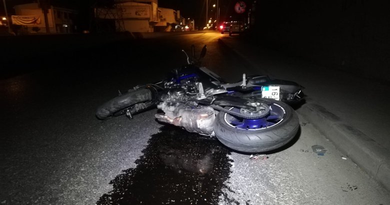 İzmir’de acı kaza! Motosiklet sürücüsü kurtarılamadı