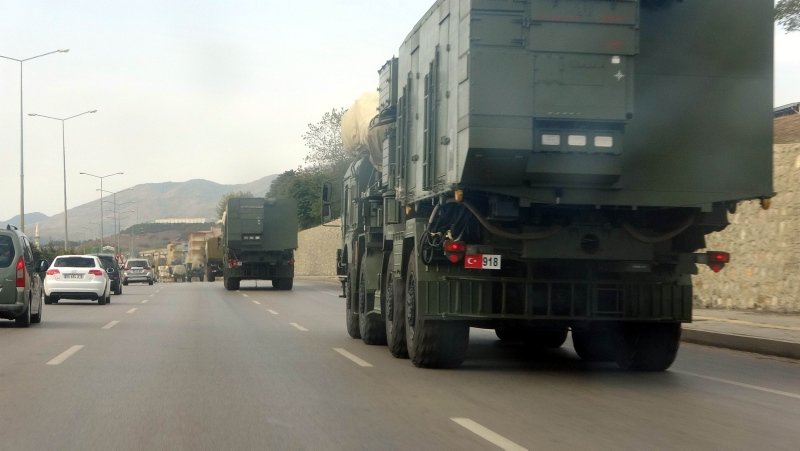 S-400’ler Ankara’ya gitmek için yola çıktı