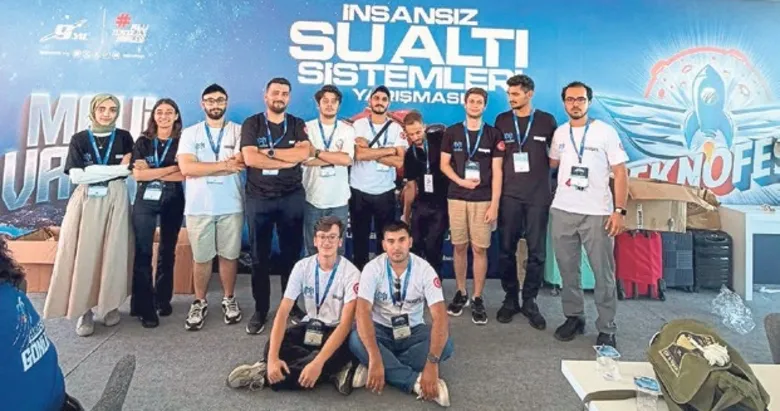 TEKNOFEST’in üçüncüsü Hasan Kalyoncu Üniversitesi’nden