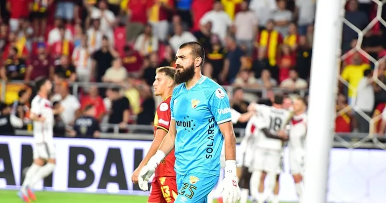 Göztepe’de kaleciye tepki