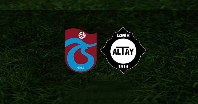 Trabzonspor - Altay: 2-1 MAÇ SONUCU