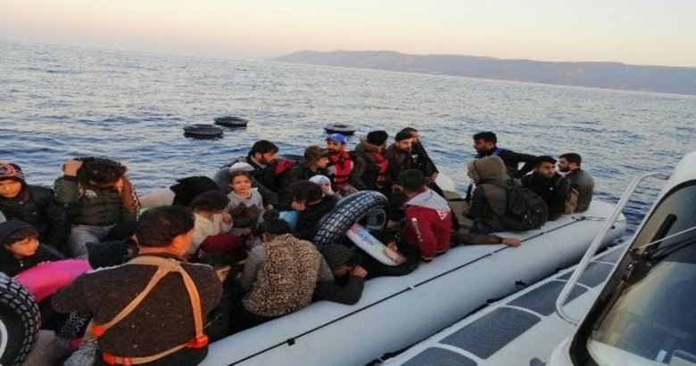 77’si çocuk 162 düzensiz göçmen ölümü göze alarak çıktıkları yolculukta yakalandı