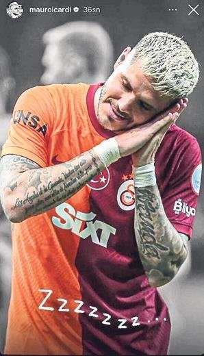 Mauro Icardi’den F.Bahçe’ye gönderme