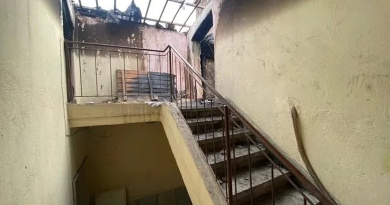 Konya’da çatı katındaki yangında yanmış kadın cesedi bulundu