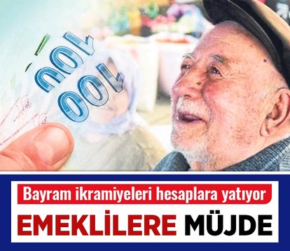 Emeklilere müjde!