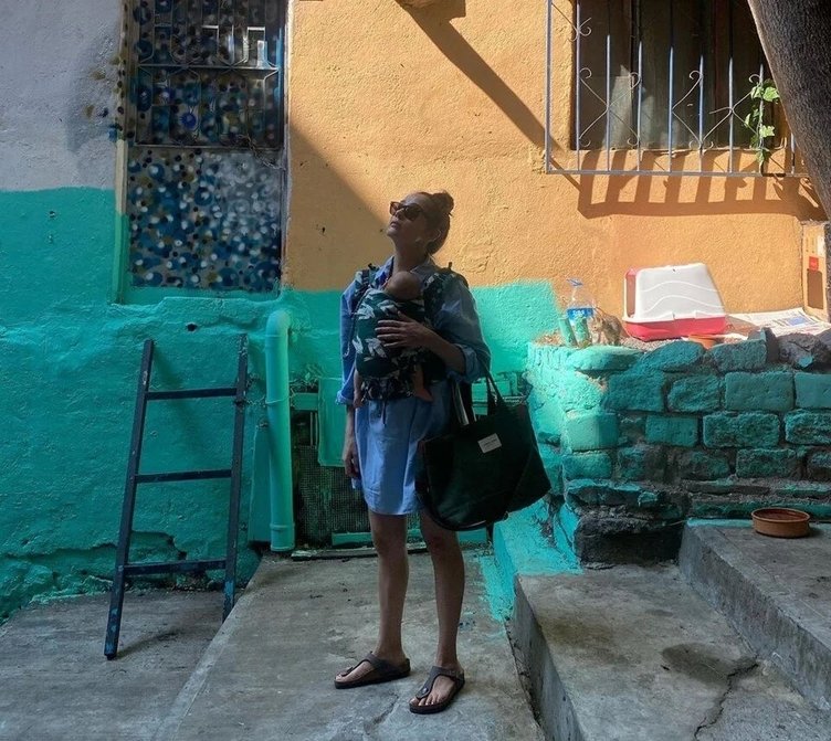 Funda Eryiğit oğlu Civan’ı ilk kez paylaştı