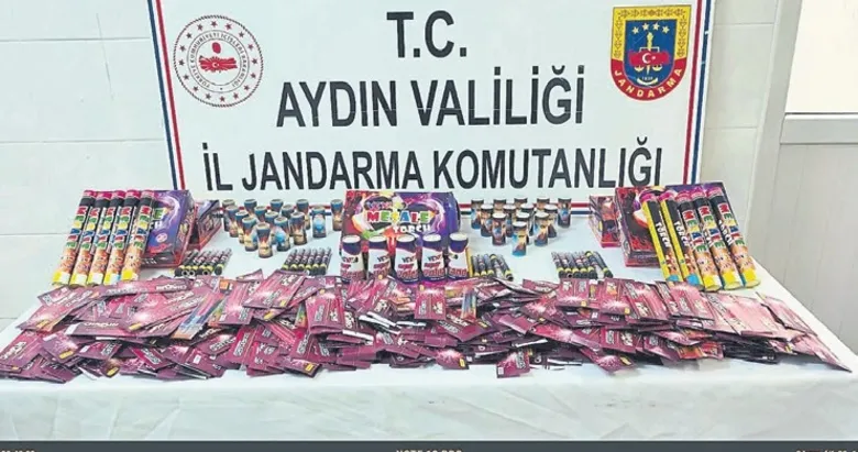 İş yerinde 4 bin 630 yasaklı yanıcı madde bulundu