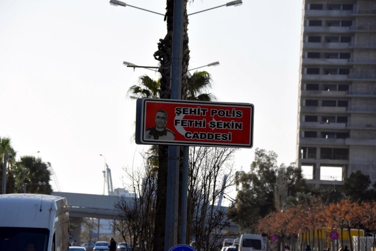 İzmir Adliyesi asansörlerinde Fethi Sekin sürprizi