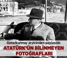 Atatürk’ün bu fotoğraflarını ilk kez göreceksiniz... İşte Genelkurmay arşivlerinden 19 Mayıs’a özel Atatürk fotoğrafları