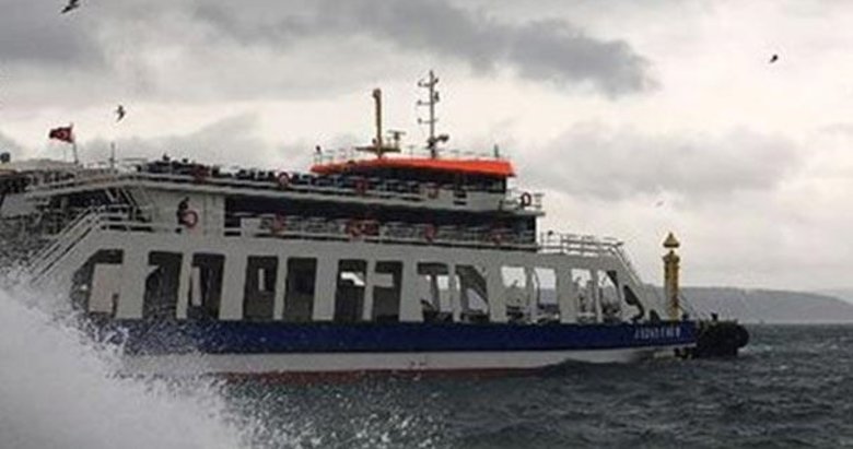 Çanakkale’de bazı feribot seferleri iptal edildi