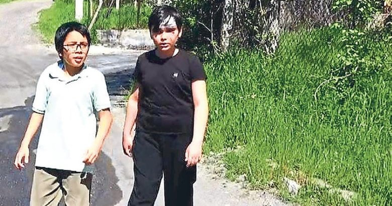 Kütahya’da küçük kahraman!