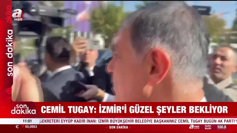 Cemil Tugay AK Parti Genel Merkezi'nde