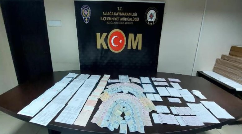 İzmir’de tefeci operasyonu: Çok sayıda senet ele geçirildi