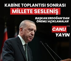 Başkan Erdoğan: Adaleti, Barışı ve Diplomasiyi önceleyeceğiz