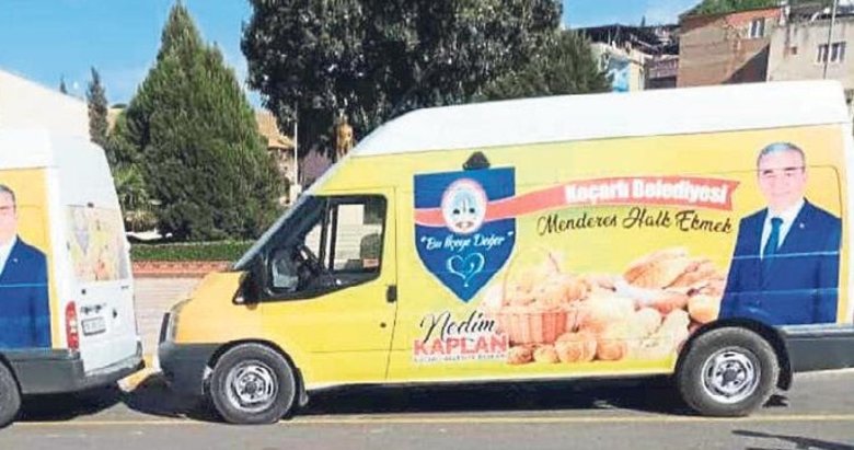 Koçarlı Belediyesi, Halk Ekmek için 2 yeni araç aldı