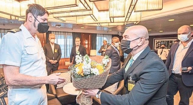 İzmir bu kruvaziyeri altı yıldır bekliyordu