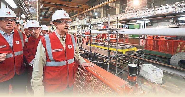 Gaz boru hattının büyük kısmı bitti