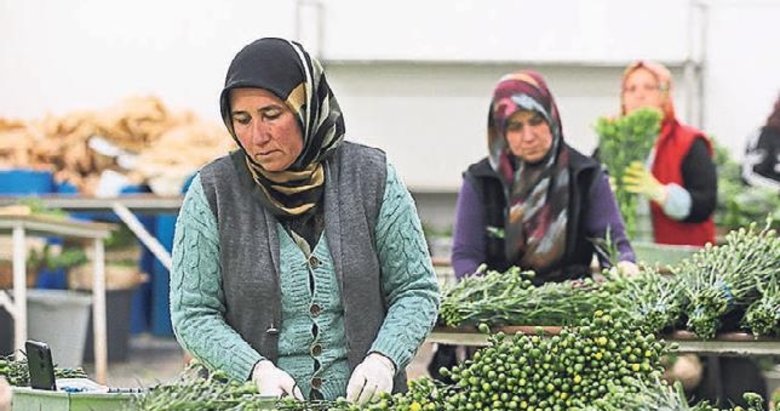 Dünya kadınlarına Türkiye’den 75 milyon dal çiçek