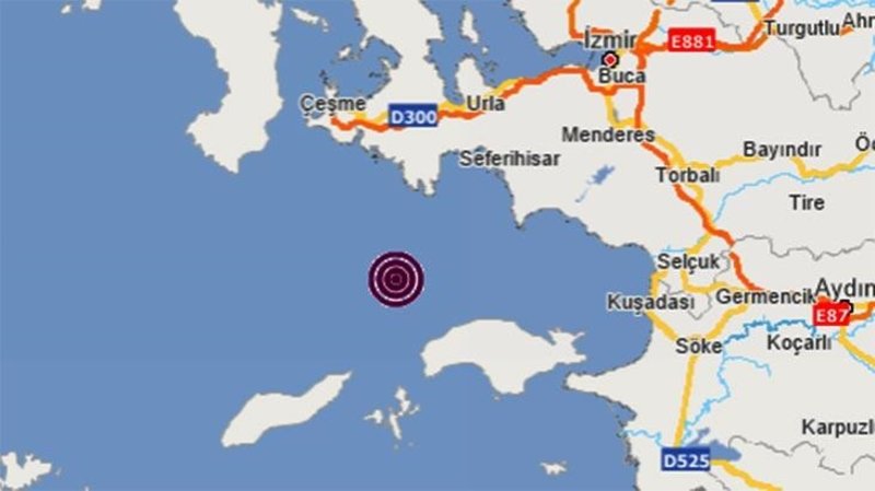 Son Dakika Izmir De Bir Deprem Daha