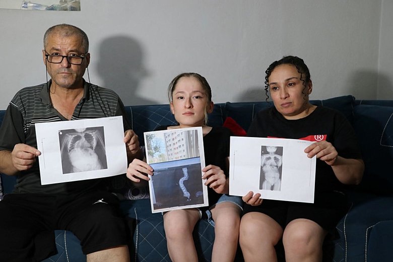 Skolyoz hastası Kardelen’den yardım çağrısı