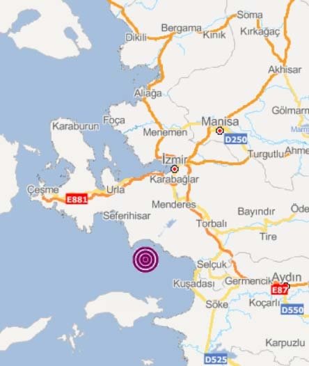 Son dakika: İzmir’de korkutan deprem! Kandilli Rasathanesi son depremler...