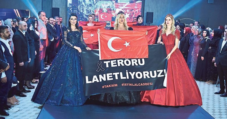 Mankenlerden teröre lanet