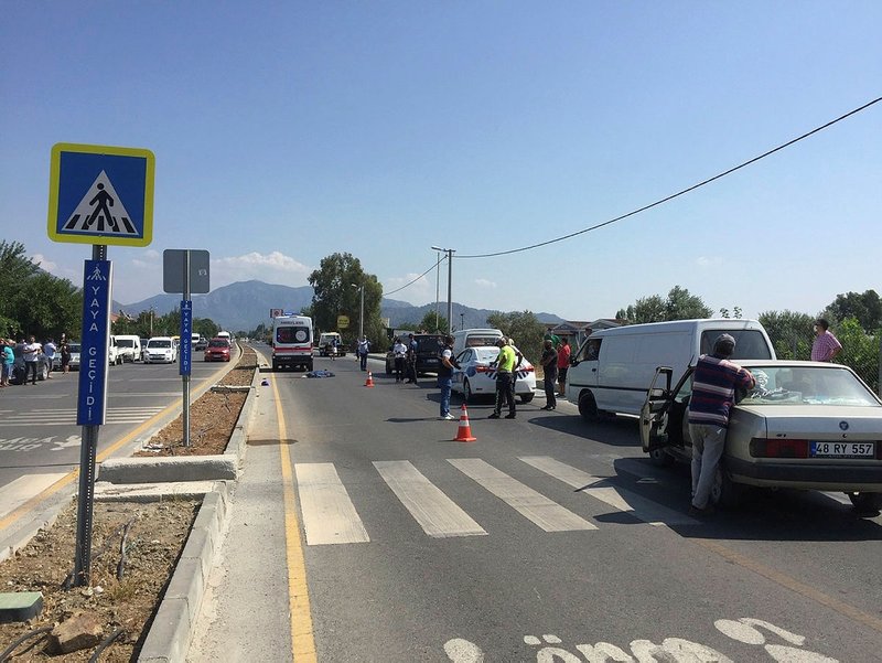 mugla ortaca da trafik kazasi 1 olu
