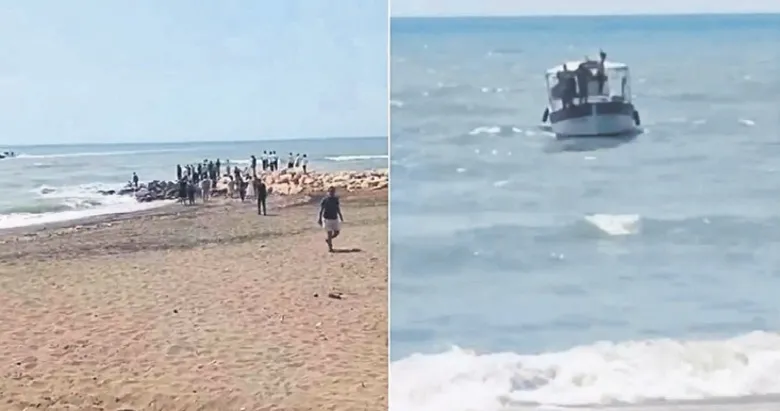 Dalgalara kapılan çocuklardan 2’si kurtarıldı 1’i kayıp
