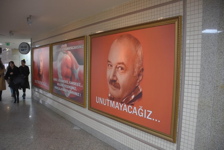 İzmir Adliyesi asansörlerinde Fethi Sekin sürprizi