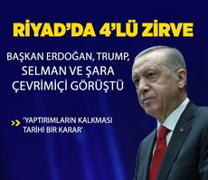 Son dakika: Riyad’da 4’lü Suriye zirve! Başkan Erdoğan, Trump, Şara ve Prens Selman görüştü