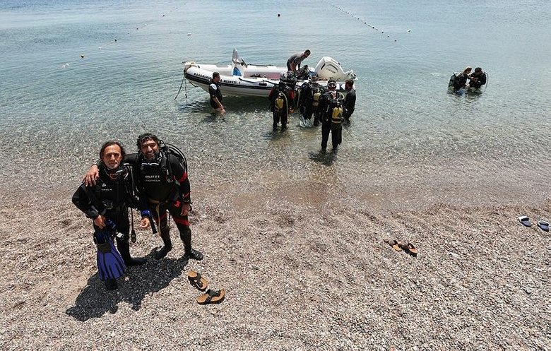 Karaburun’da dalış turizminde hareketlilik başladı