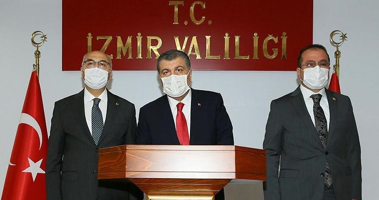 Sağlık Bakanı Koca’dan İzmir’de önemli açıklamalar