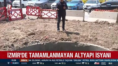 İzmir’de tamamlanmayan altyapı isyanı