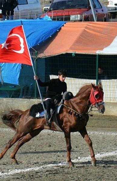 Atların çarpışması sonucu ağır yaralanan genç ciritçiden 7 gün sonra acı haber