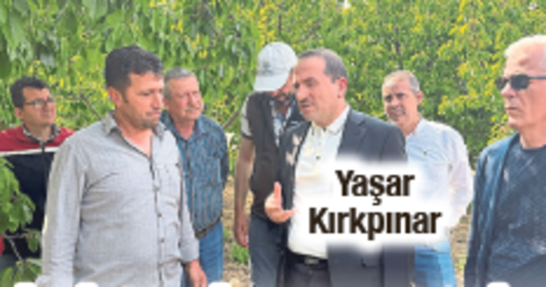 Vekil Kırkpınar’dan çiftçiye destek