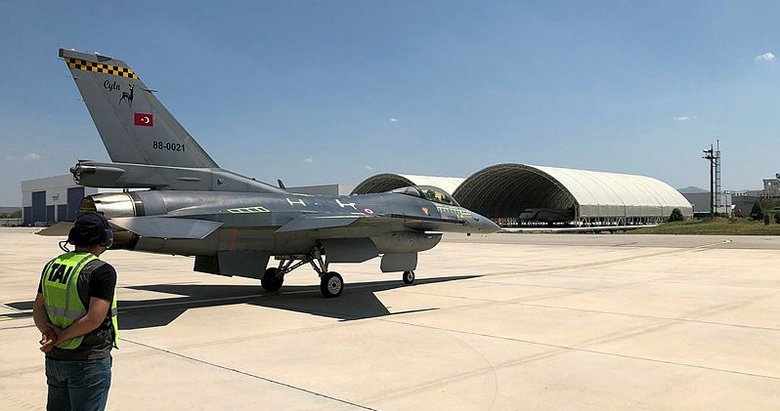 İyileştirmesi tamamlanan 6’ncı F-16 Hava Kuvvetlerine teslim edildi