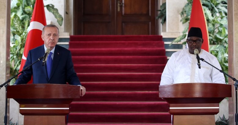 Başkan Erdoğan’dan Gambiya’da önemli açıklamalar