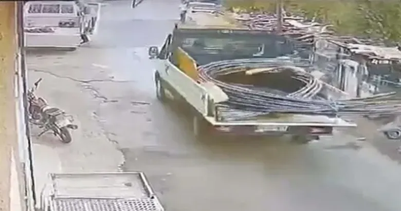 Aydın’da akılalmaz kaza!