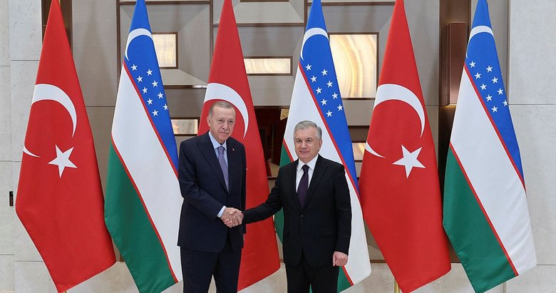 Başkan Erdoğan Özbekistan’dan İsrail durdurulmalı mesajı verdi