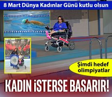 Kadın isterse başarır!
