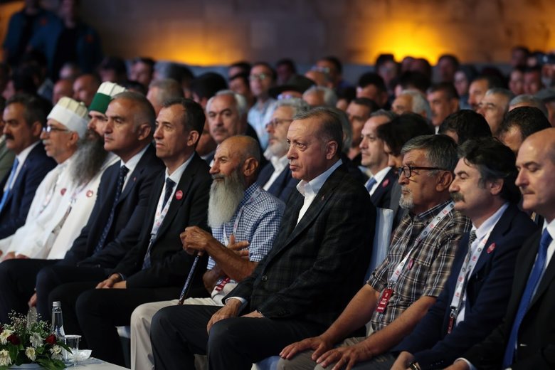 Erdoğan Hacı Bektaş Veli’yi anma programında