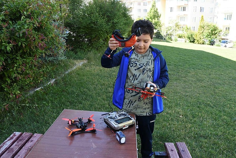 11 yaşındaki Doruk, drone tasarımıyla TEKNOFEST finalinde