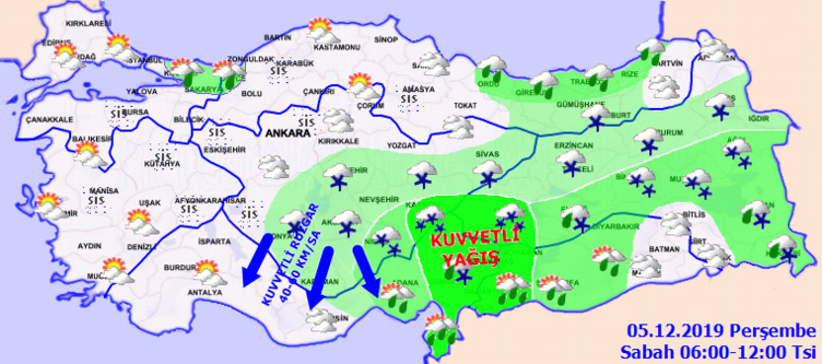 Meteoroloji’den son dakika uyarısı! 5 Aralık İzmir’de hava nasıl olacak?