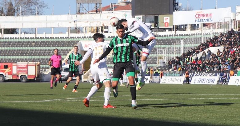 Denizlispor ateş hattından çıkamadı: 1-1