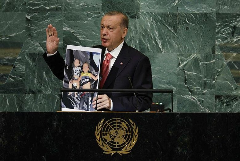 Başkan Erdoğan, New York’taki Türkevi’nde gazetecilerin sorularını cevapladı