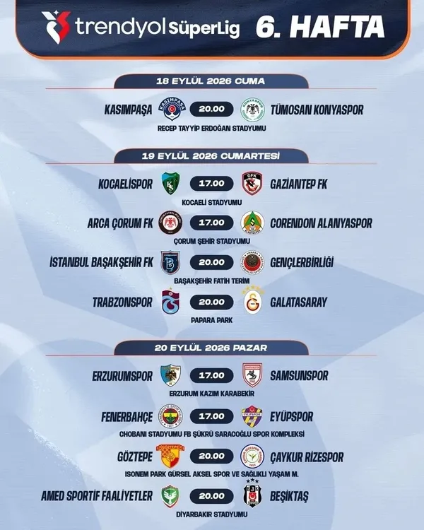 Son dakika: Trabzonspor-Galatasaray maçı tarihi belli oldu