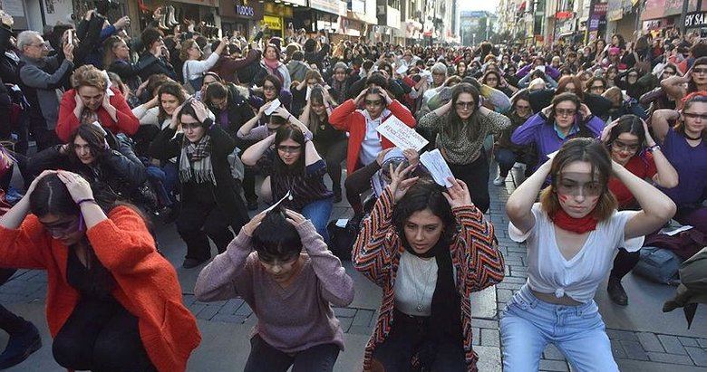 İzmir’de “Las Tesis Dansı”nı provoke etmeyen çalışan kadınların terör bağlantısı ortaya çıktı