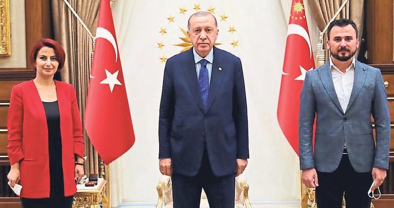 Başkan Saliha Özçınar Kutlu’dan Erdoğan’a ziyaret