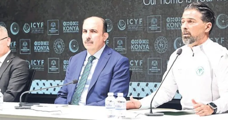Konyaspor ve Filistin kardeslik için sahada
